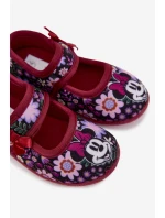 Balerínky Bačkory Pro Dívky MINNIE MOUSE Bordeaux Nomi Balerínky Bačkory Pro Dívky MINNIE MOUSE Bordeaux Nomi