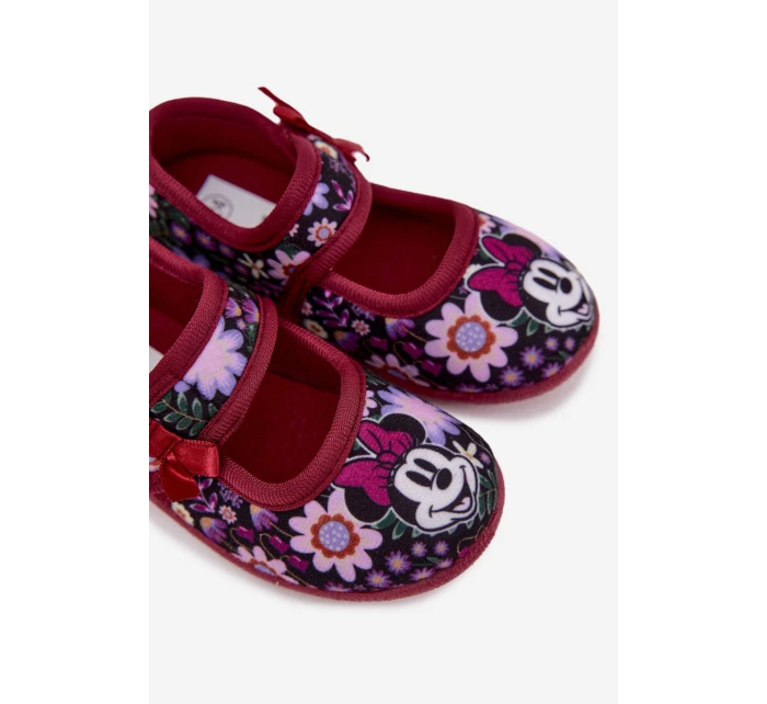 Balerínky Bačkory Pro Dívky MINNIE MOUSE Bordeaux Nomi Balerínky Bačkory Pro Dívky MINNIE MOUSE Bordeaux Nomi