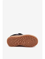 Dětské tenisky na suchý zip  Černé model 22101583 - Big Star Shoes