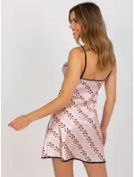 Noční košile BR KN 2299 4 světle růžová