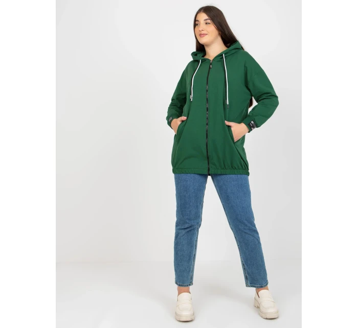 Mikina RV BL 8277.28 tmavě zelená