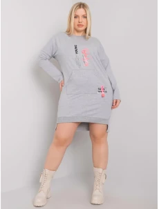 Šaty RV SK 7178.44 šedá