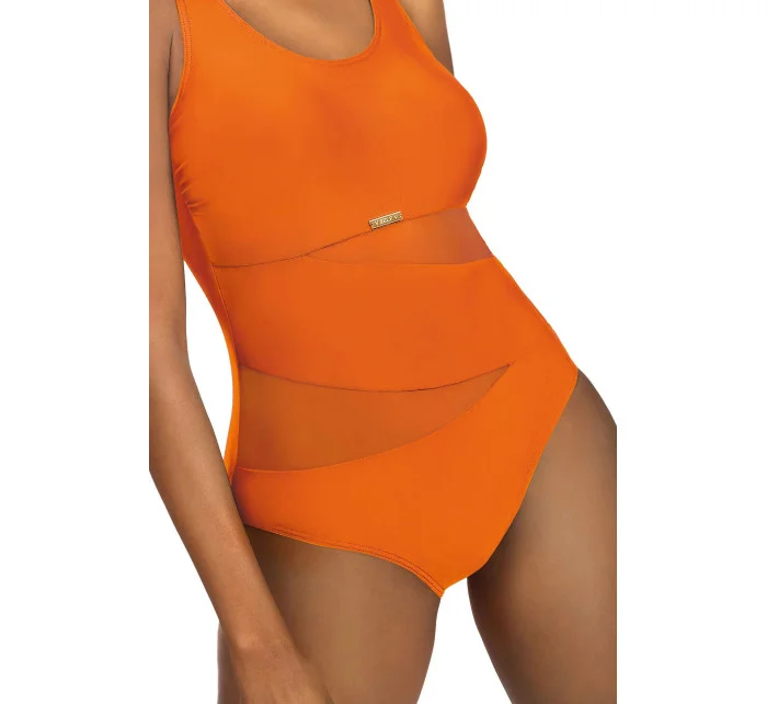 Dámské jednodílné plavky Fashion Sport model 19143777 oranžové - Self