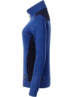JN Dámská pracovní pletená fleece bunda Strong 02.0 royal model 22492739 - Daiber JN Dámská pracovní pletená fleece bunda Strong 02.0 royal model 22492739 - Daiber