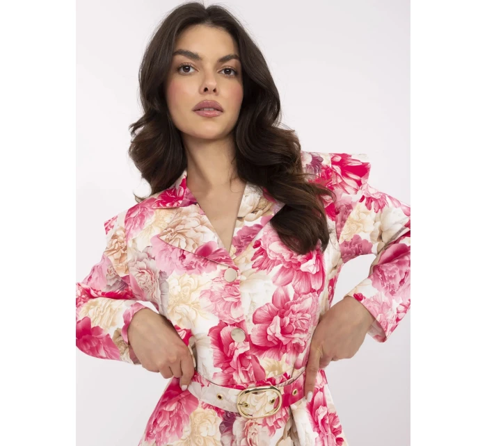 DHJ KO béžový a růžový overal model 21003817 - FPrice DHJ KO béžový a růžový overal model 21003817 - FPrice