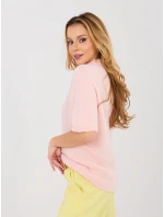 Jumper MI SW 0120.16 světle růžový Jumper MI SW 0120.16 světle růžový