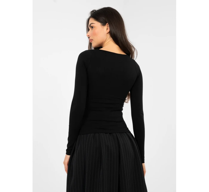 Bluzka RV BZ model 22011362 czarny - FPrice Bluzka RV BZ model 22011362 czarny - FPrice