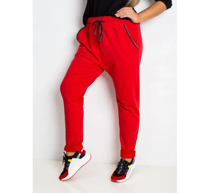 Tepláky RV DR 4765.52 červená Tepláky RV DR 4765.52 červená