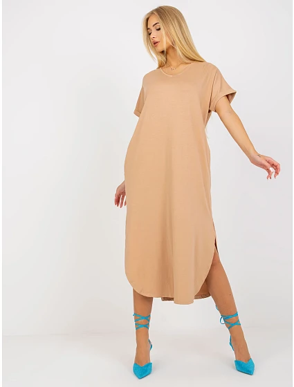 Šaty TW SK model 17408260 velbloud - FPrice Šaty TW SK model 17408260 velbloud - FPrice