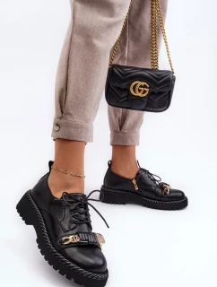 Dámské kožené boty D&A Black