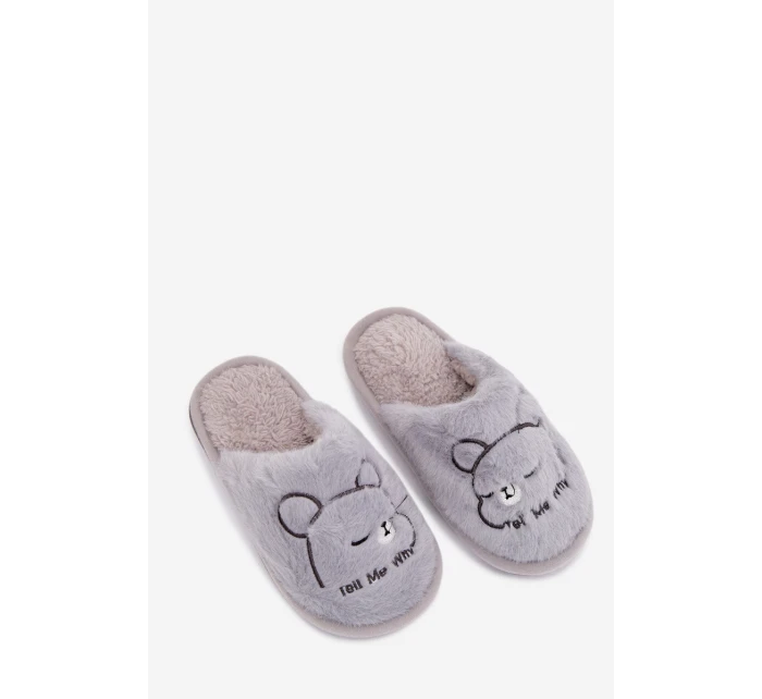 Dětské bačkory s kožíškem – modré Norene Dětské bačkory s kožíškem – modré Norene