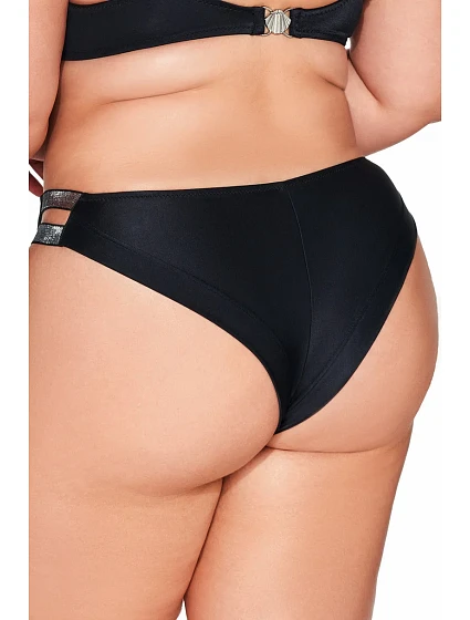 Dámské plavkové kalhotky brazilky SF model 20861412 BLACK - AVA SWIMWEAR