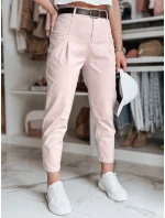 Dámské chinos kalhoty CHINOSKA růžové FashionStreet UY2554