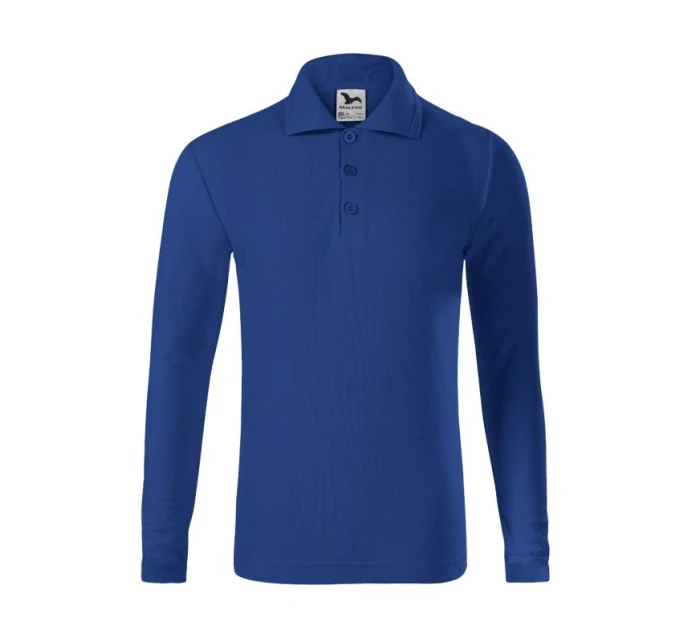 Dětské tričko Pique Polo LS (chrpová) Dětské tričko Pique Polo LS (chrpová)