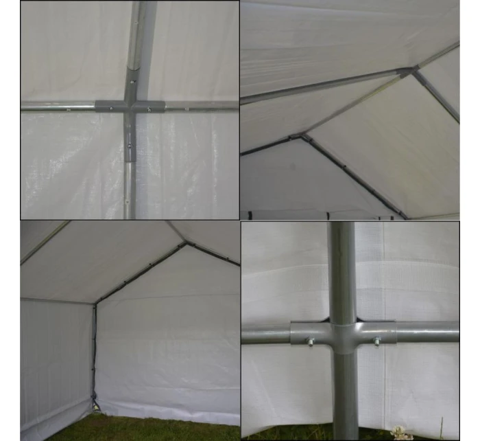 ZAHRADNÍ GARÁŽ PIVILON 3,50x3,50x2,60M SASKA GARDEN GREY