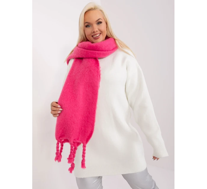Szalik AT SZ model 19349319 ciemny różowy - FPrice