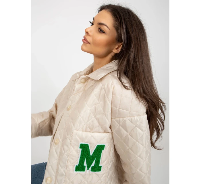 Bunda LK KR 509267.15P světle béžová Bunda LK KR 509267.15P světle béžová