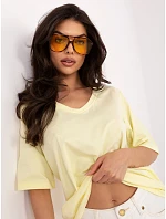 Tričko RV BZ A1268.18 světle žluté Tričko RV BZ A1268.18 světle žluté