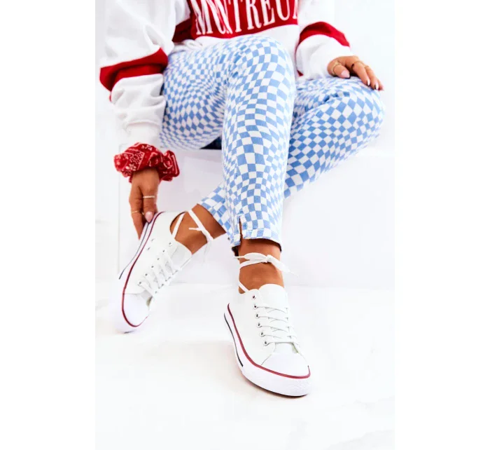 Klasické Dámské Tenisky Bílé Omerta Klasické Dámské Tenisky Bílé Omerta