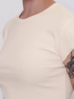 sloggi GO Ribbed T-Shirt - WHITE - SLOGGI WHITE - SLOGGI