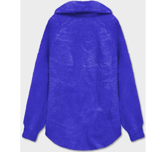 Krátký přehoz přes oblečení typu alpaka v chrpové barvě (CJ65) Krátký přehoz přes oblečení typu alpaka v chrpové barvě (CJ65)