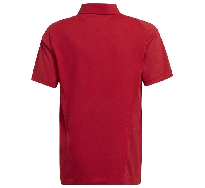 Dětské bavlněné tričko adidas Tiro 23 Competition Polo červené HI4715 Dětské bavlněné tričko adidas Tiro 23 Competition Polo červené HI4715