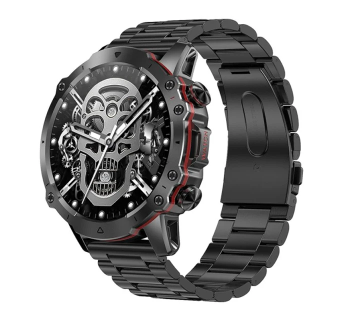 Pánské chytré hodinky Rubicon RNCF18-1 BLACK Náramek + řemínek Pánské chytré hodinky Rubicon RNCF18-1 BLACK Náramek + řemínek