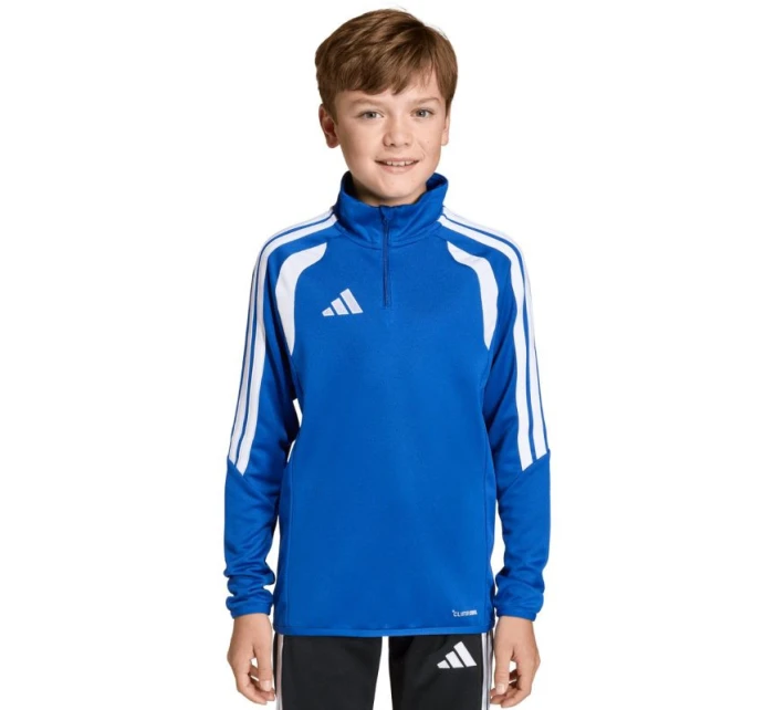 Dětská mikina adidas Tiro 26 League Training Top modro-bílá JY7162