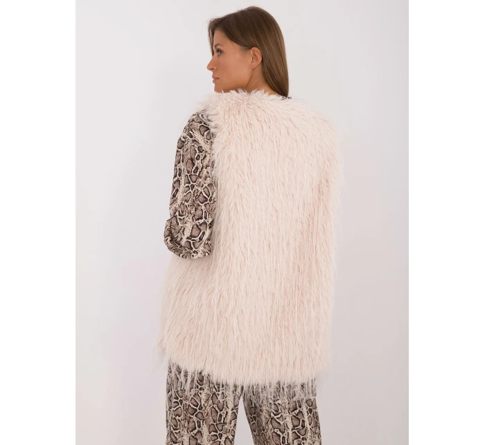 Kamizelka AT KZ jasny beżowy model 20479837 - FPrice Kamizelka AT KZ jasny beżowy model 20479837 - FPrice