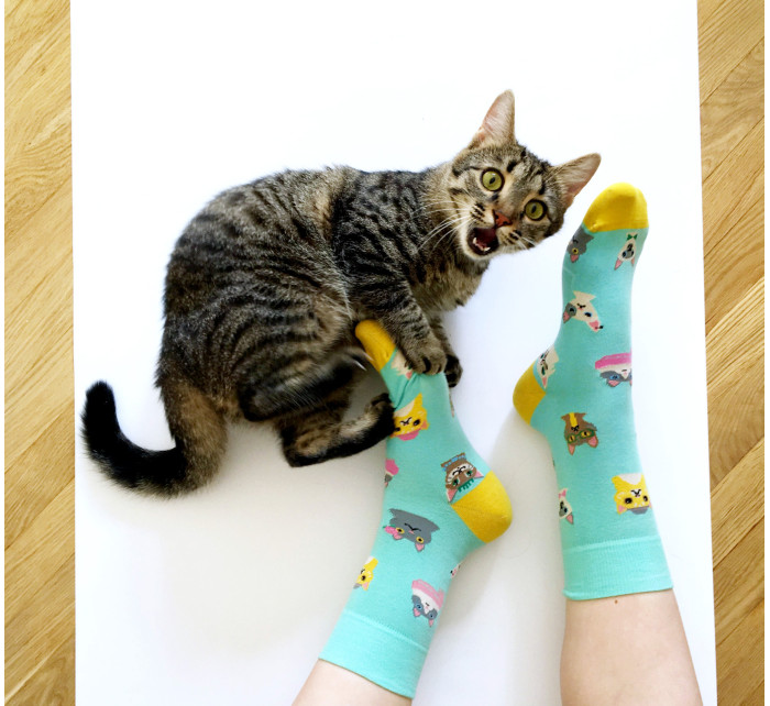 Banana Socks Ponožky Classic Cat Lover