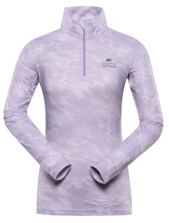 Dámské rychleschnoucí triko ALPINE PRO STANSA pastel lilac varianta pd