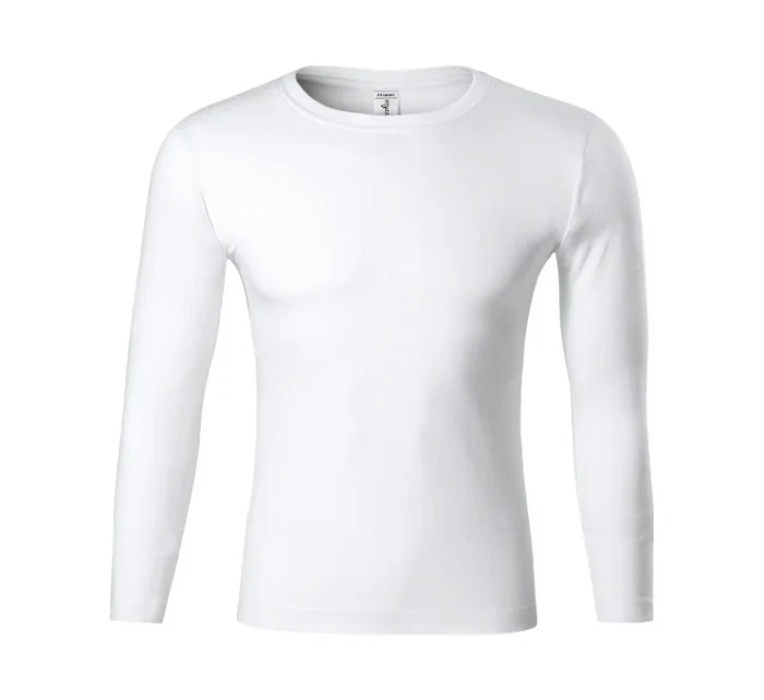 Progress LS triko unisex bílá Progress LS triko unisex bílá