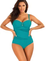 Dámské jednodílné plavky New Trends 6 S8030D2-10 tyrkysové - Self