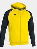 Dětská mikina s kapucí 101967.901 Žlutá s černou - Joma
