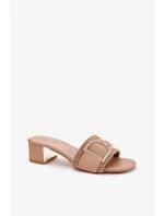 Pantofle model 214132 Step in style Pantofle model 214132 Step in style