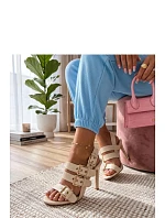 Sandály na podpatku  model 227278 Solea