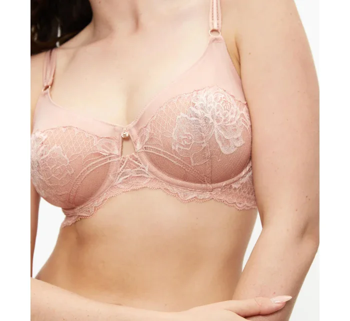 Dámská podrpsenka Wild Peony Florale W01 - PINK - sv. růžová 1774 - TRIUMPH Dámská podrpsenka Wild Peony Florale W01 - PINK - sv. růžová 1774 - TRIUMPH