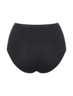 Dámské kalhotky GO Daily Cotton Highwaist 3P - BLACK - černé 0004 - SLOGGI Dámské kalhotky GO Daily Cotton Highwaist 3P - BLACK - černé 0004 - SLOGGI