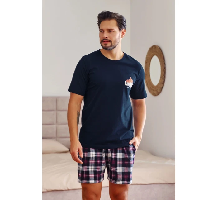 Pánské pyžamo 7201 blue - Doctornap