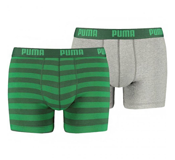 Pánské pruhované boxerky 1515 2P M 591015001 327 - Puma