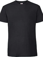 Fruit of the Loom Iconic 195 T Pánské těžké tričko 16.1422 black