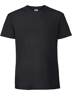 Fruit of the Loom Iconic 195 T Pánské těžké tričko 16.1422 black