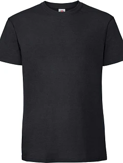 Fruit of the Loom Iconic 195 T Pánské těžké tričko 16.1422 black