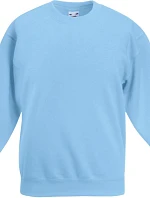Fruit of the Loom Classic Kids Set-In Sweat Dětská mikina 16.2041 sky blue