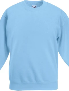 Fruit of the Loom Classic Kids Set-In Sweat Dětská mikina 16.2041 sky blue