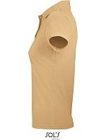 SOL'S Prime Women Dámské piqué polo z těžké bavlny 25.0573 sand