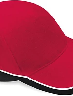 Beechfield B 171 5 panelová týmová závodní kšiltovka 53.0171 classic red/black/white