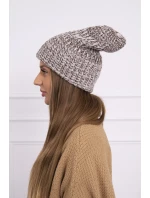 Dámská čepice Delia K260 tmavě béžová Dámská čepice Delia K260 tmavě béžová