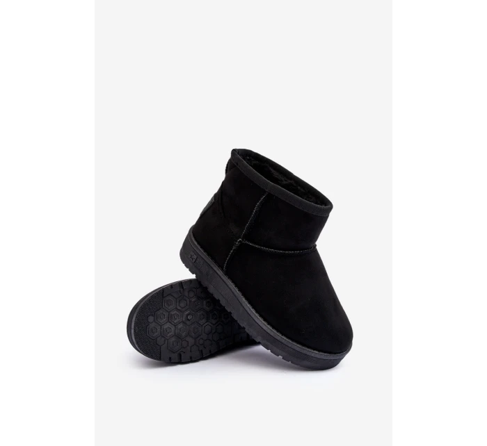 Dětské sněhové boty s podšívkou černé Big Star model 21637262 - Big Star Shoes Dětské sněhové boty s podšívkou černé Big Star model 21637262 - Big Star Shoes