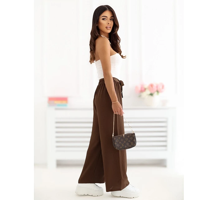 Spodnie CS SP model 22099837 ciemny brązowy - FPrice Spodnie CS SP model 22099837 ciemny brązowy - FPrice